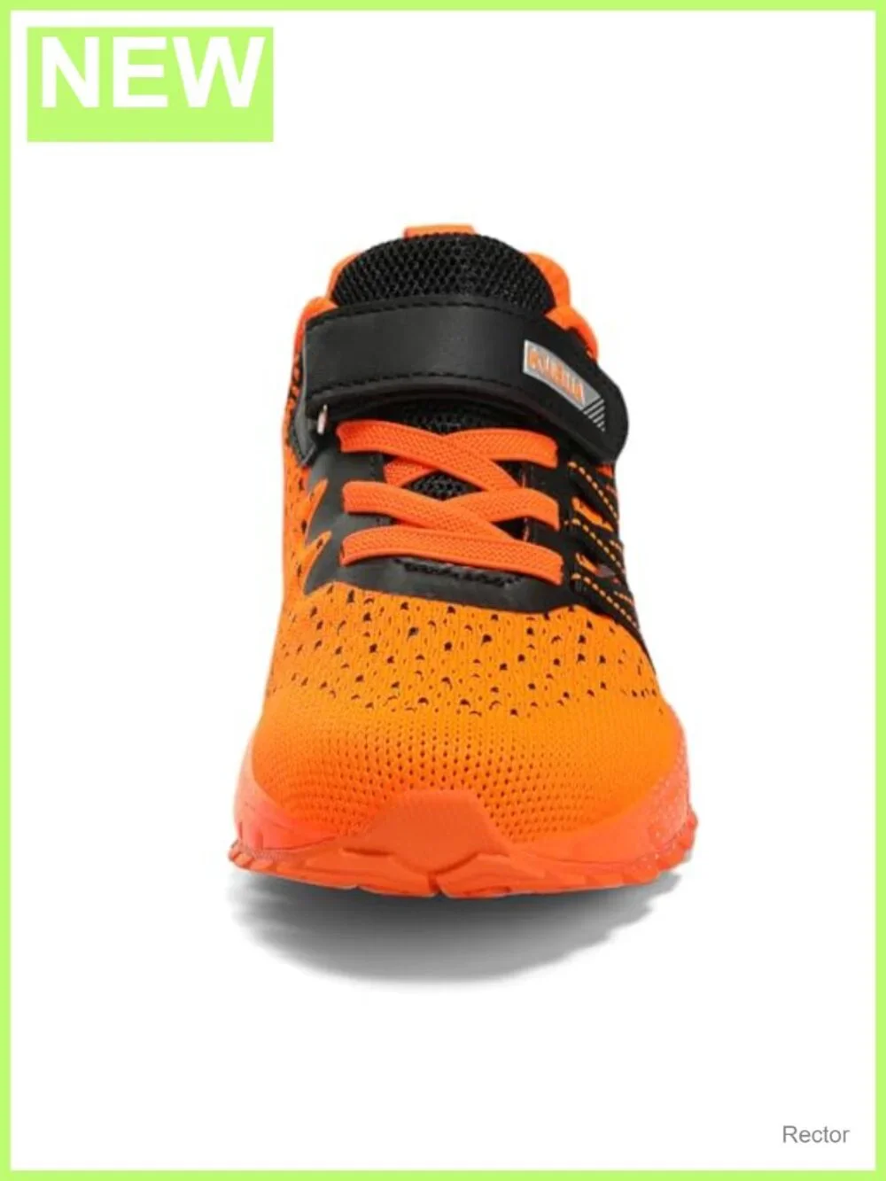 Kids Lightweight Mesh Sneakers Hook & Loop Athletic Running Shoes